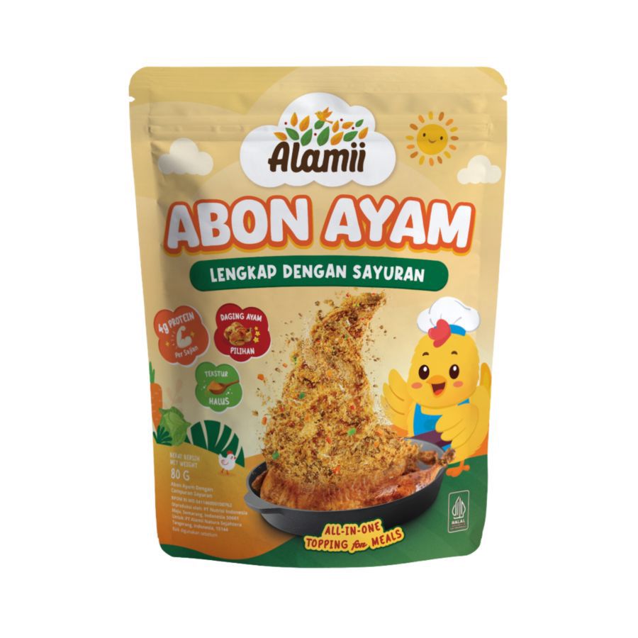 Alamii Abon Ayam Anak MPASI 80gram