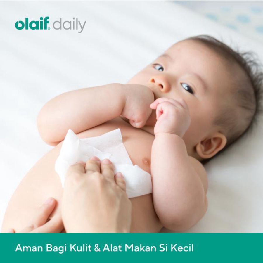 Olaif Gentle Care Baby Wet Wipes 80sachets
