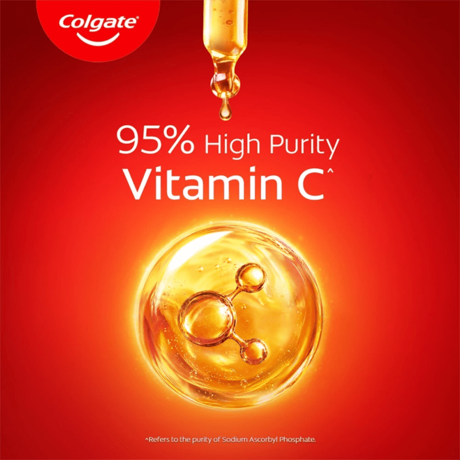 Colgate Optic White Vitamin C Whitening Toothpaste 80gram