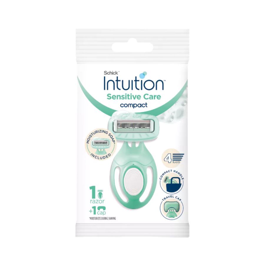 Schick Intuition Sensitive Care Compact Alat Cukur 1pcs