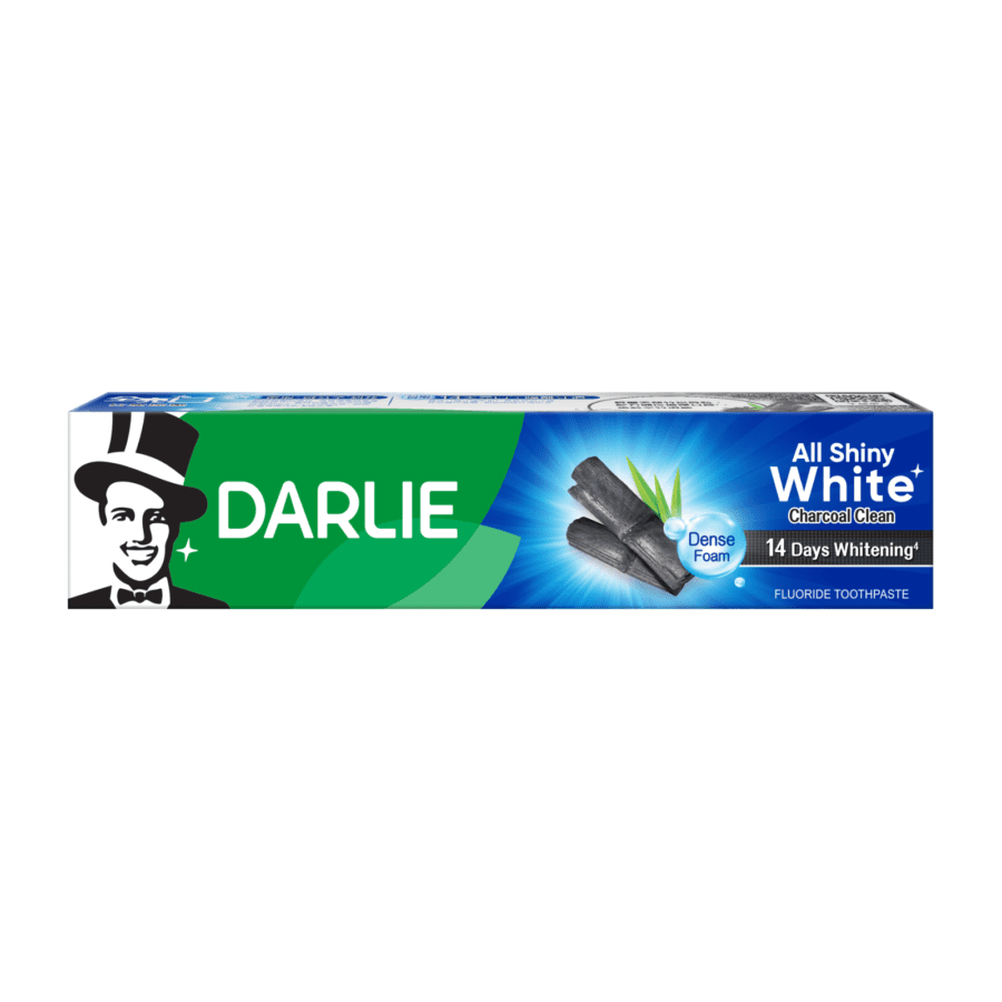Darlie All Shiny White Charcoal Pasta Gigi Pemutih 140gram