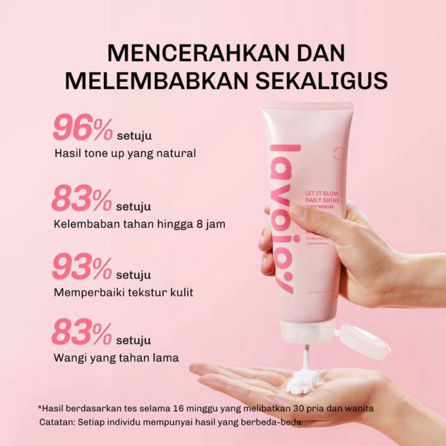 Lavojoy Let It Glow Daily Shine - Body Serum Skin Brightening