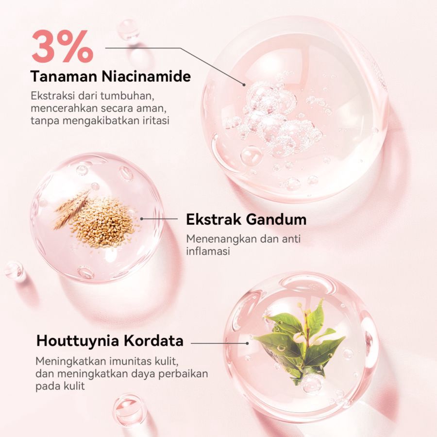 FOCALSKIN 3 In 1 Brightening Serum Toner Wajah