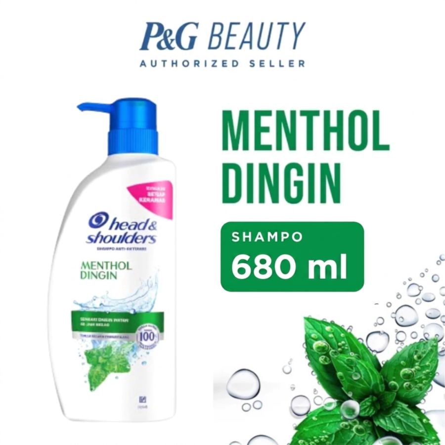 Head & Shoulders Menthol Dingin Anti Dandruff Shampoo 740ml