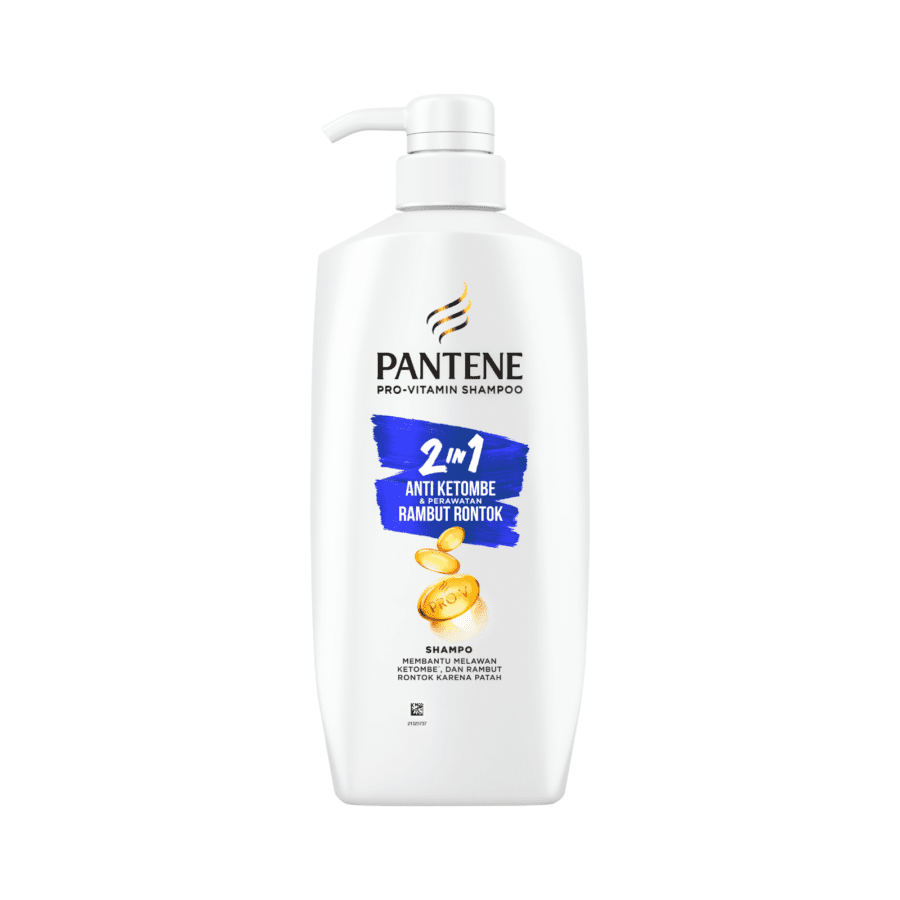 Pantene Pro-V 2in 1 Anti Ketombe & Perawatan Rontok Shampoo 750ml
