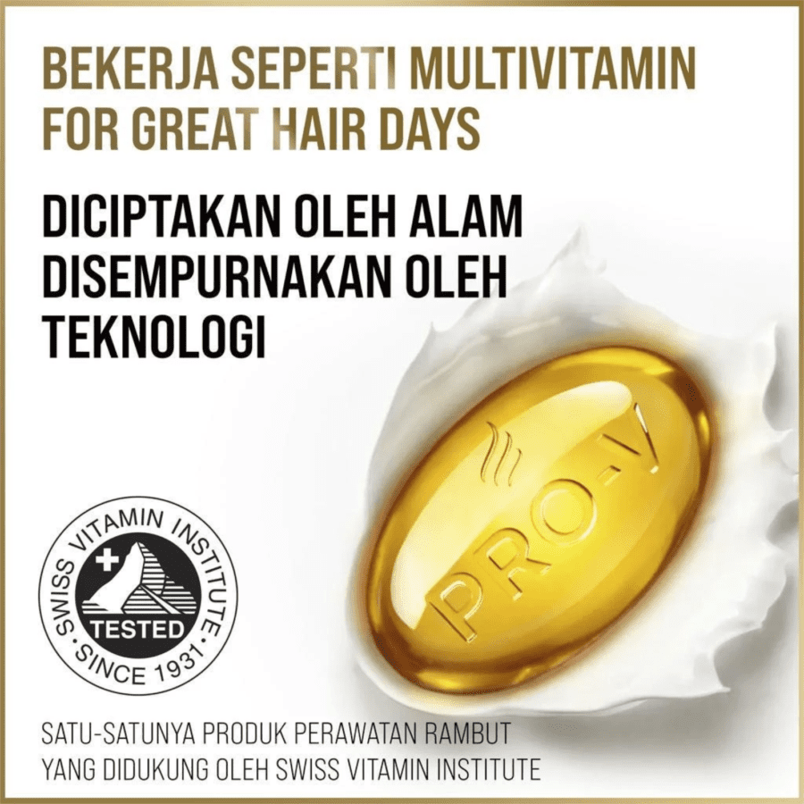 Pantene Pro V 2in1 Anti Ketombe & Perawatan Rambut Rontok Shampoo 900ml