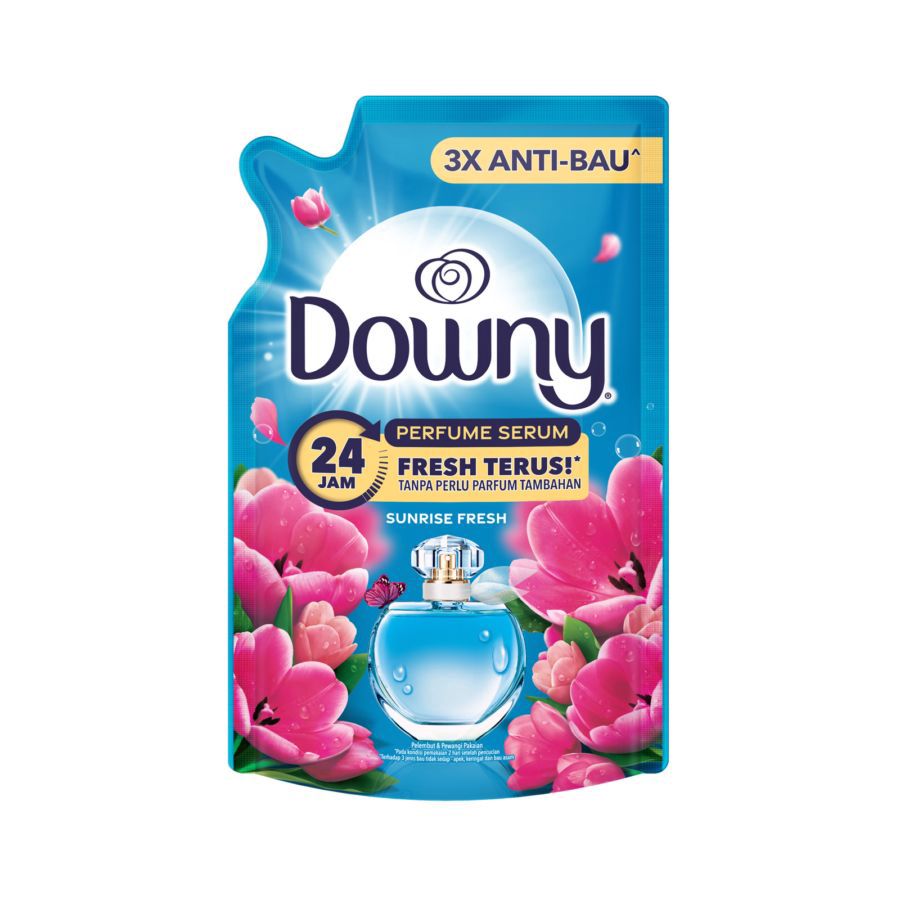 Downy Sunrise Fresh Pelicin Pelembut Pakaian Reffil 550ml