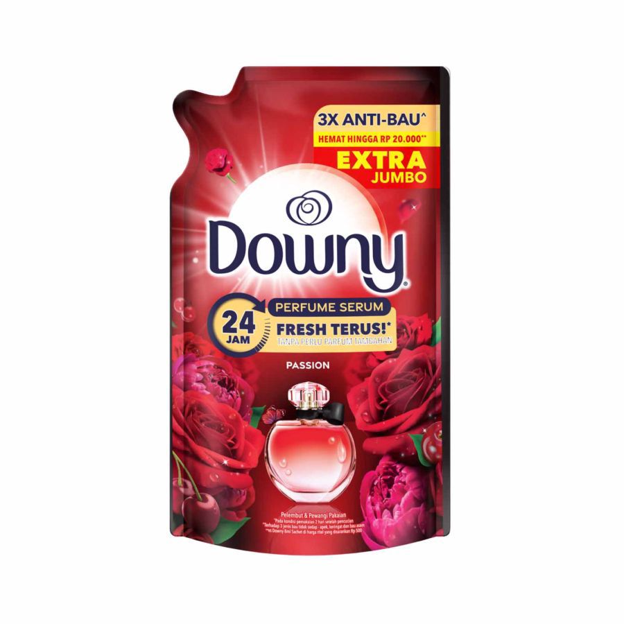 Downy Passion Pelembut & Pewangi Pakaian 1350ml