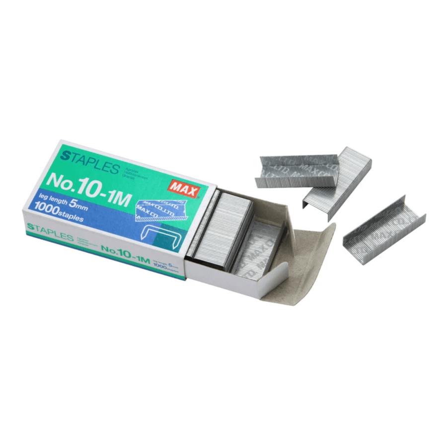 Max No. 10-1M Staples Refill 1pack