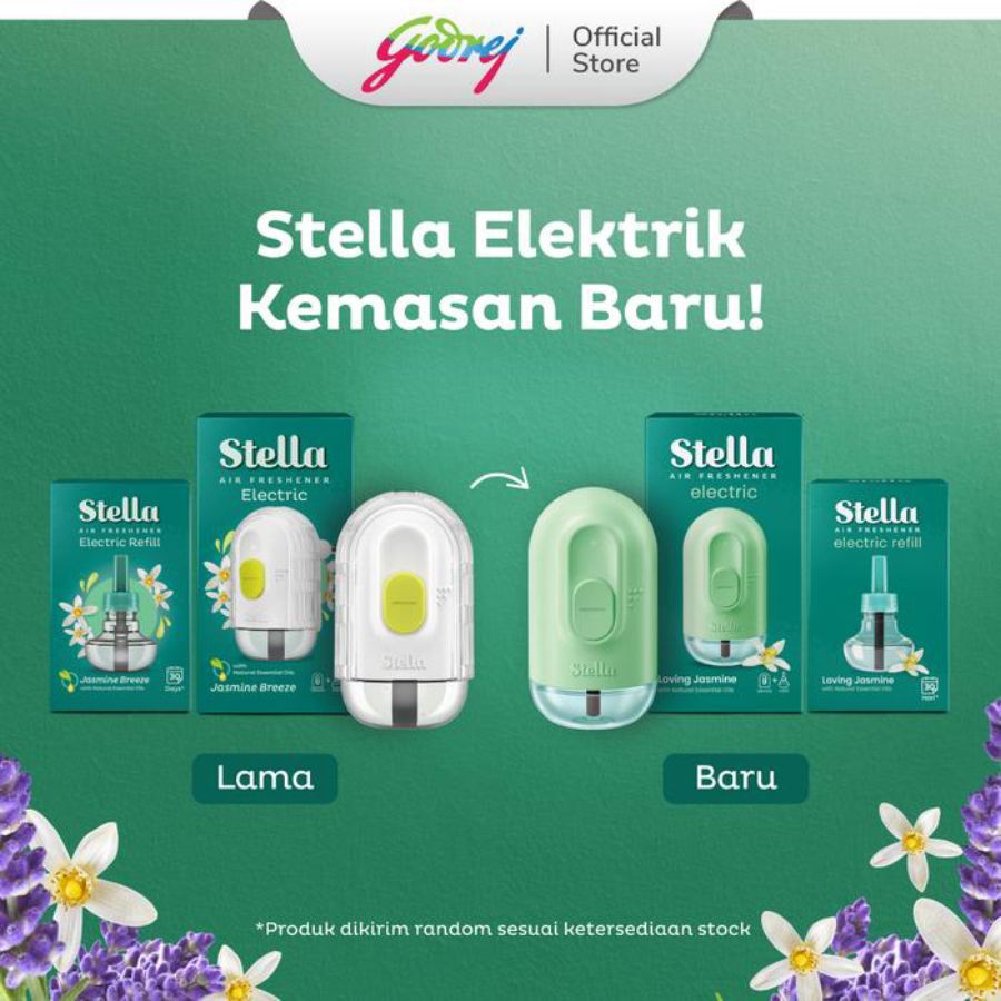 Stella Electric Loving Jasmine Pengharum Ruangan Refill 25ml