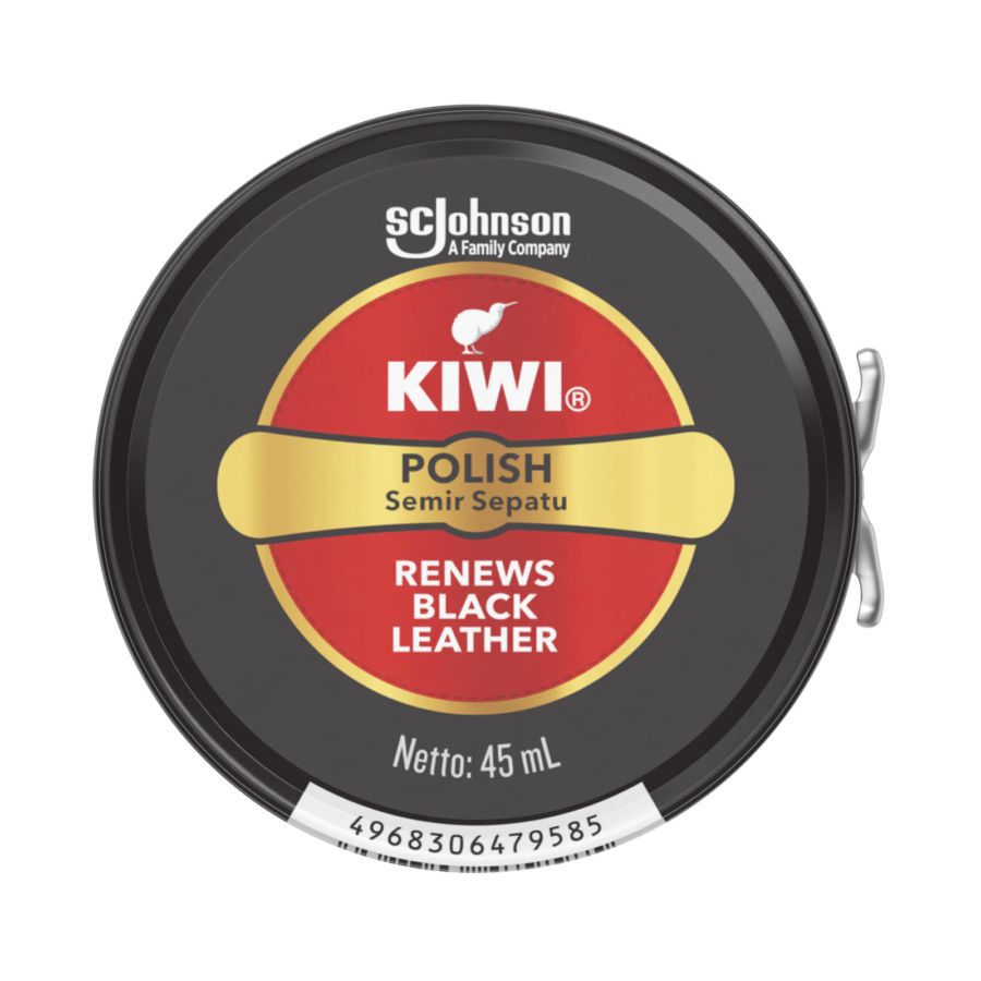 Kiwi Polish Semir Sepatu Black 45ml