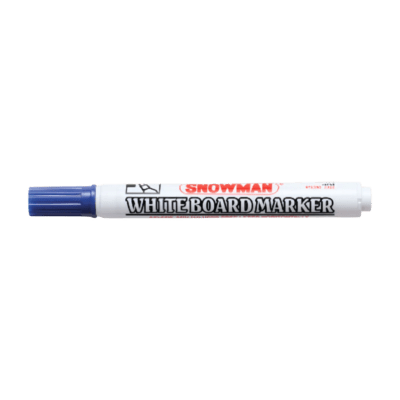 Snowman BG-12 Whiteboard Marker Blue Round 4.5 mm