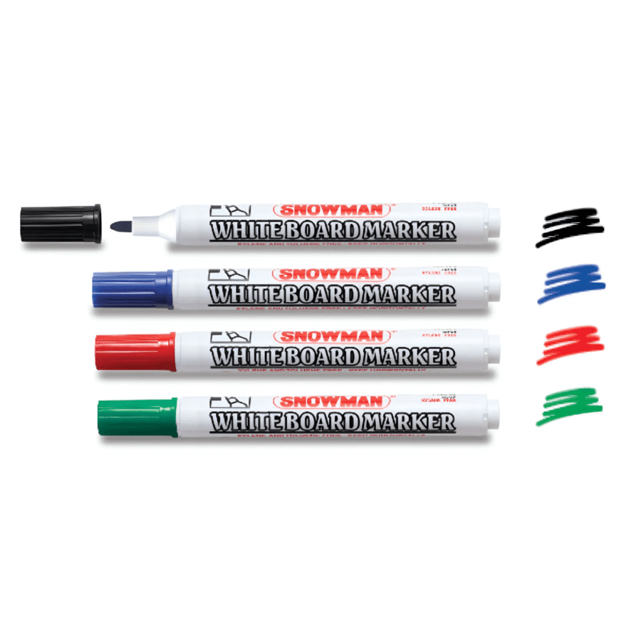 Snowman BG-12 Whiteboard Marker Blue Round 4.5 mm 1pcs