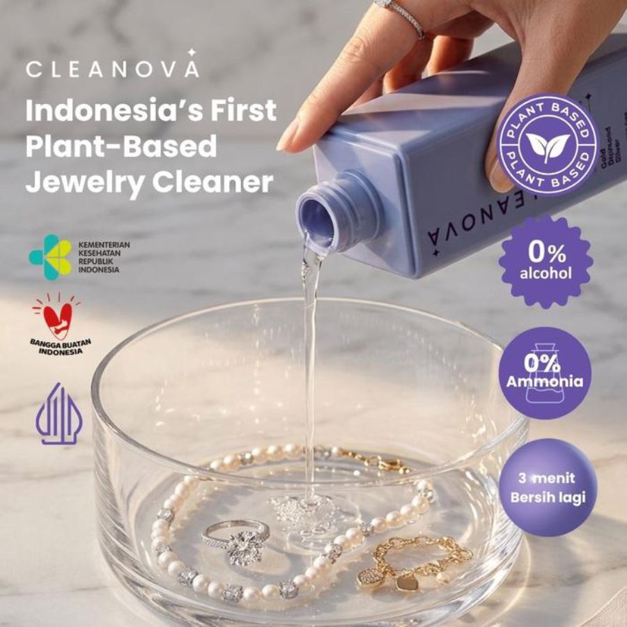 Cleanova Plant Based Jewelry Cleaner 60ml