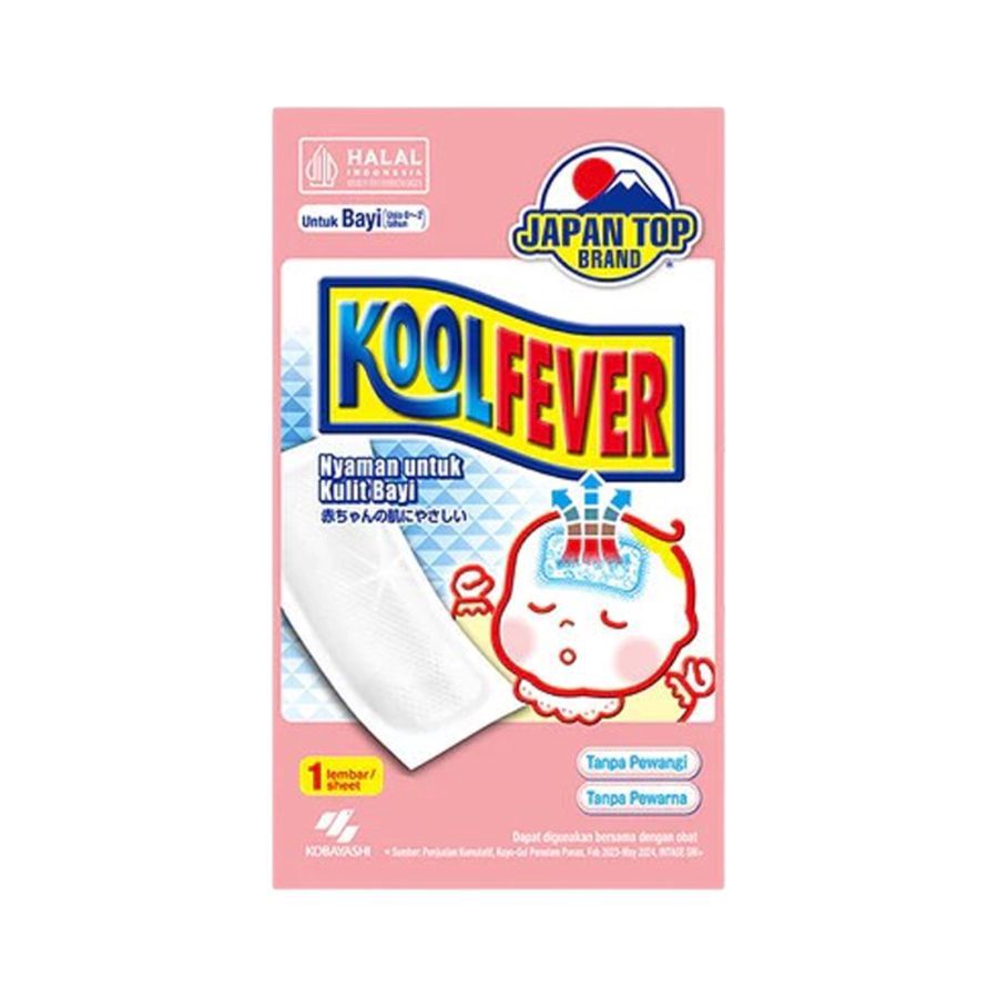 Koolfever Plester Kompres Demam Bayi 1sachet