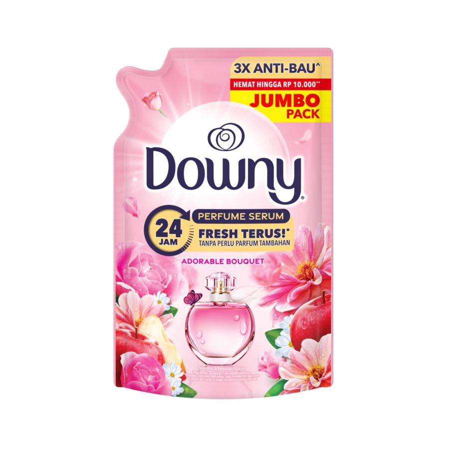Downy Premium Parfum Adorable Bouquet Pelembut Pakaian 875ml