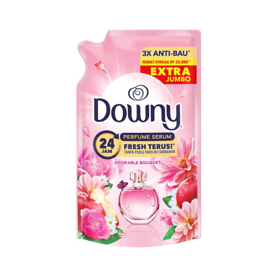 Downy Adorable Bouquet Pelembut & Pewangi Pakaian 1350ml