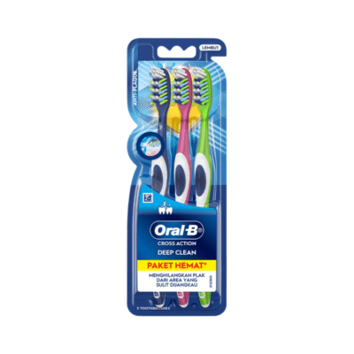 Oral-B Cross Action Deep Clean Anti Plaque Soft Toothbrush