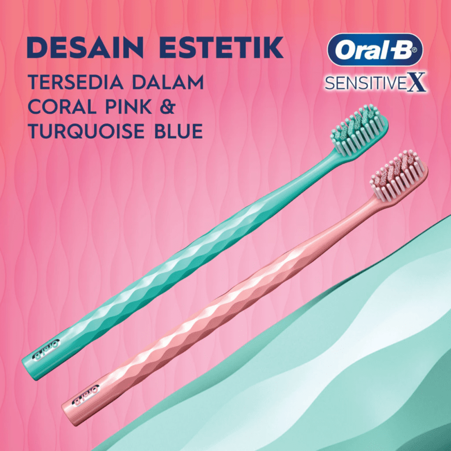 Oral-B Sensitive X Deep Clean Ultra Soft Toothbrush 3pcs