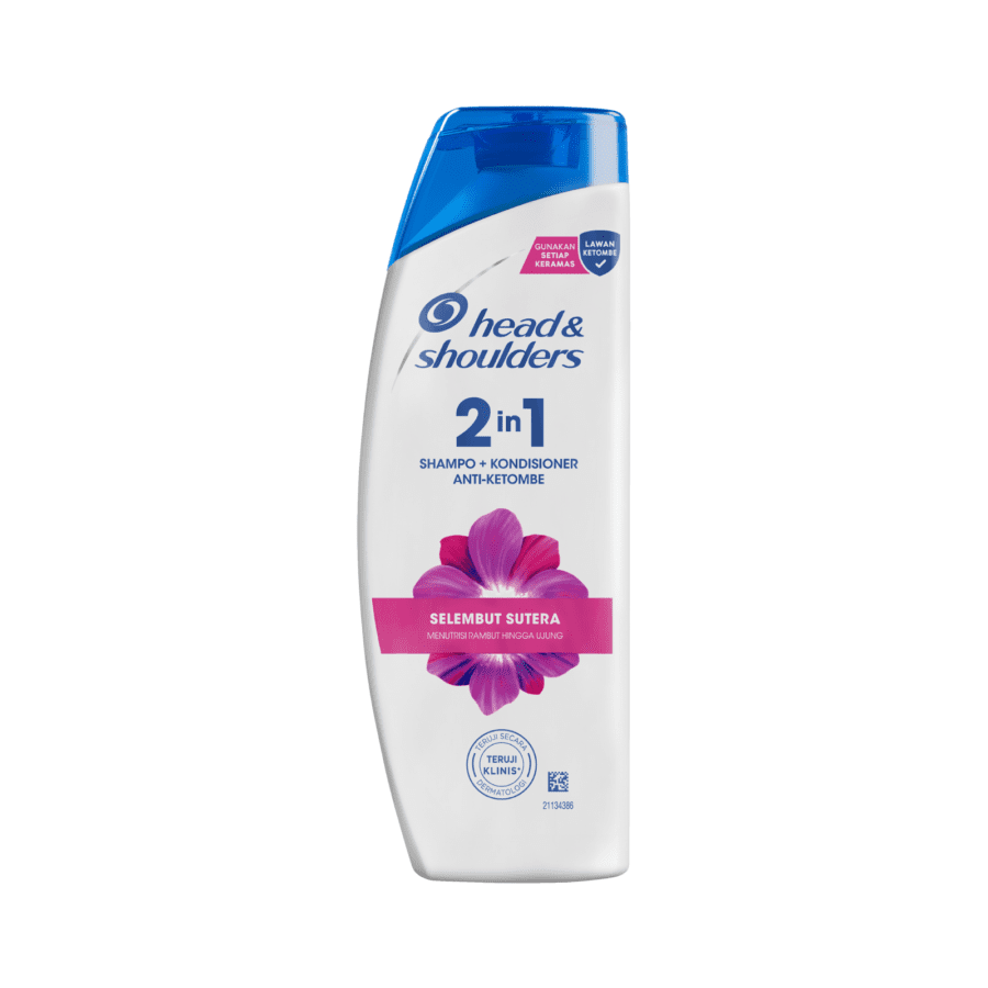 Head & Shoulders Selembut Sutra 2in1 Anti-Ketombe Shampo + Kondisioner 145ml