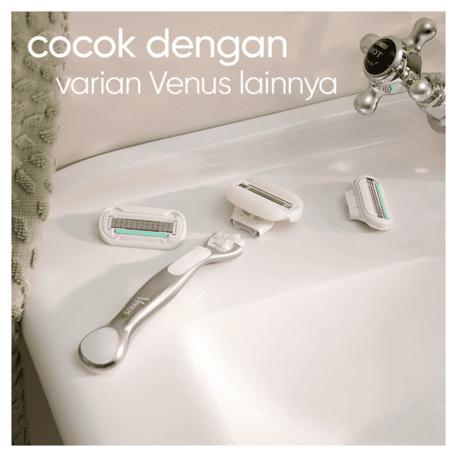 Gillette Venus Comfortglide Sugarberry Scent Alat Cukur 1pcs + Refill 2pcs 1pack