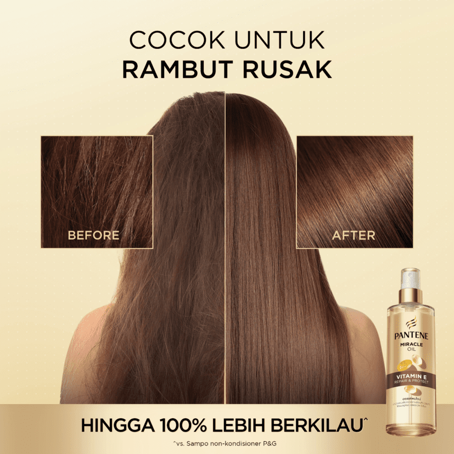 Pantene Miracle Oil Vitamin E Repair & Protect Perawatan Rambut 90ml