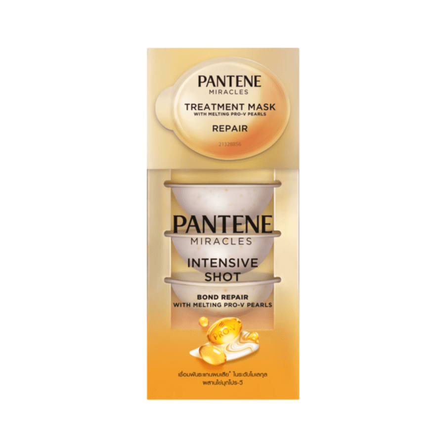 Pantene Miracles Intensive Shot Bond Repair 4pcs x 12ml 1pack