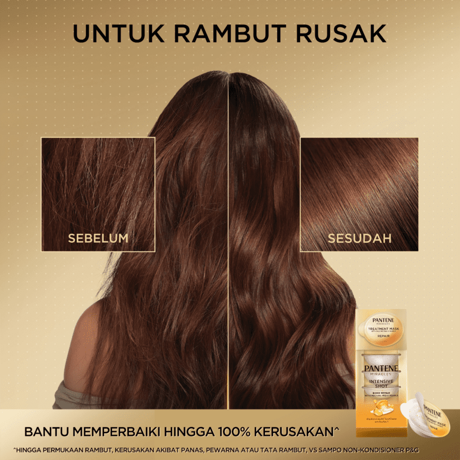 Pantene Miracles Intensive Shot Bond Repair 4pcs x 12ml 1pack