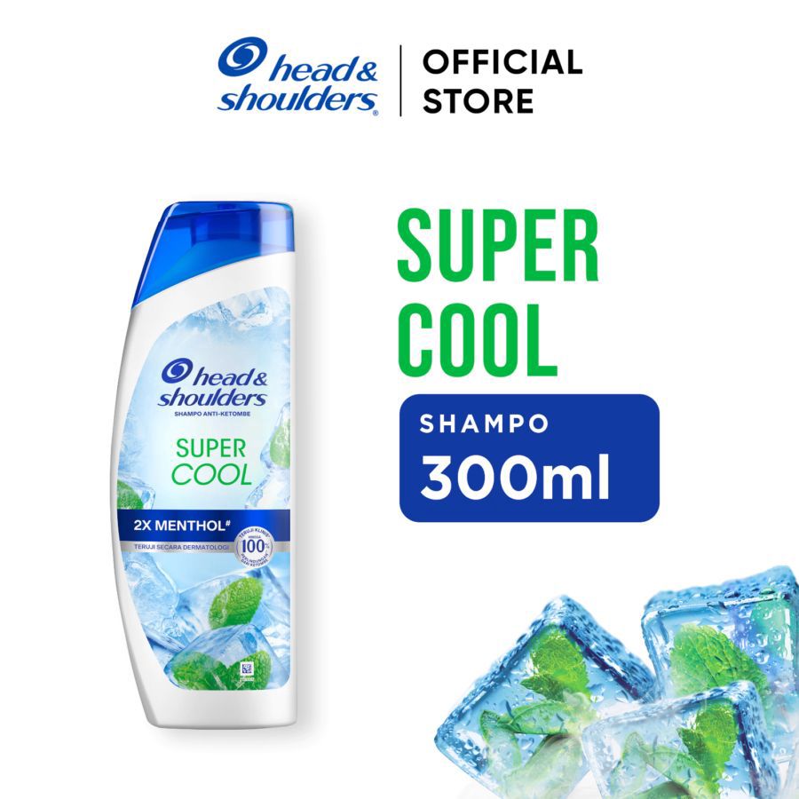 Head & Shoulders Super Cool Shampo Anti-Ketombe 300ml