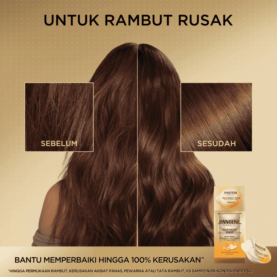 Pantene Miracles Intensive Bond Repair Shots Perawatan Rambut 12ml