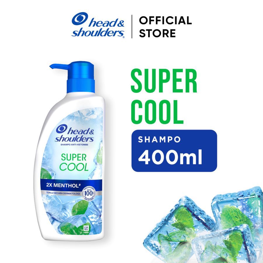 Head & Shoulders Super Cool Anti-Ketombe Shampo 400ml