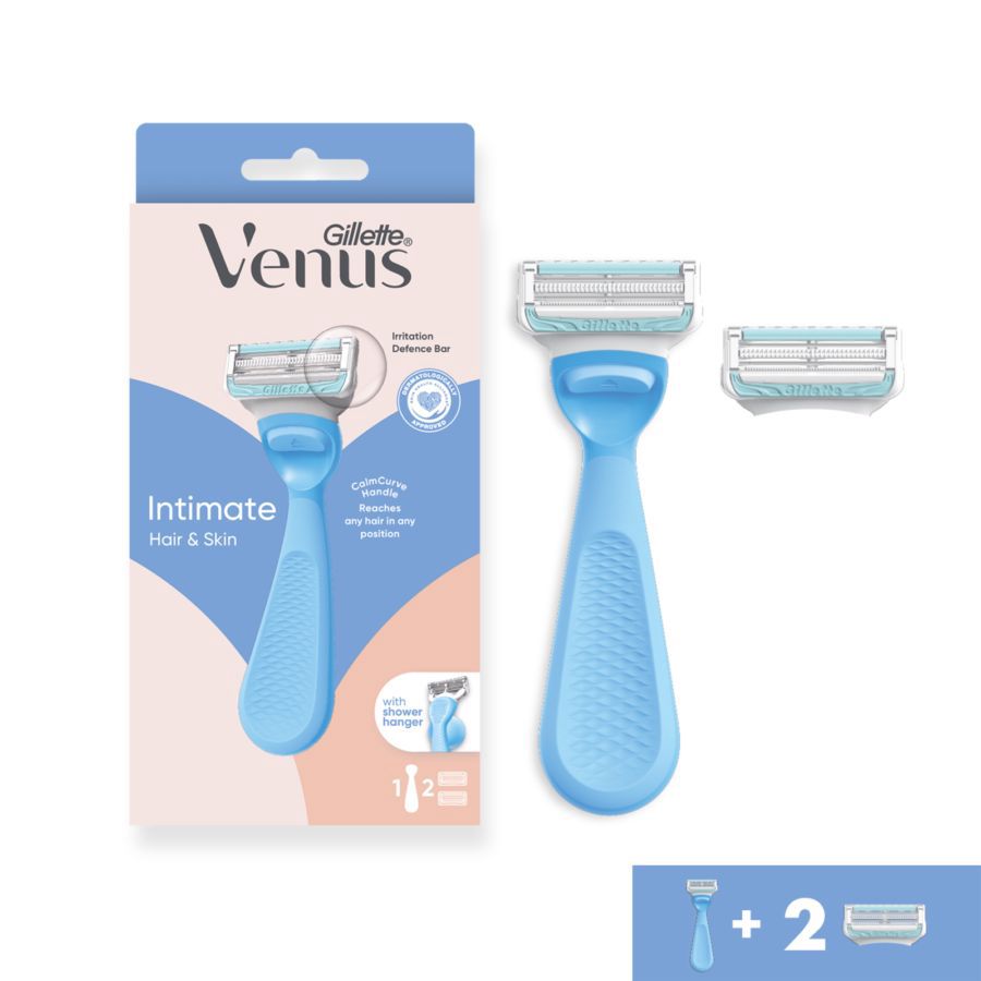 Gillette Venus Intimate Hair & Skin Alat Cukur Wanita 1pack