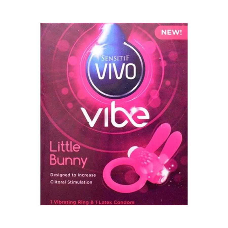 VIVO Vibe Pink Little Bunny Clitoral Simulation 1pcs
