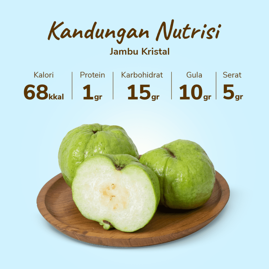 Jambu Kristal Astro Farm 2-3 pcs 500-600gram