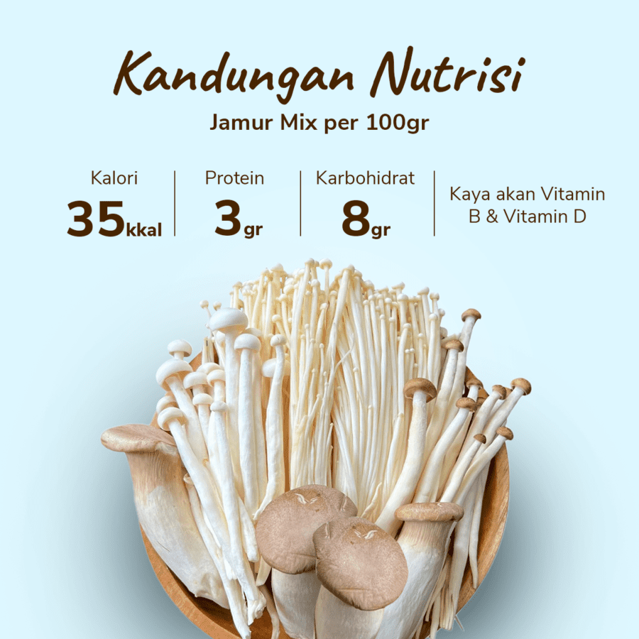 Jamur Mix 400gram