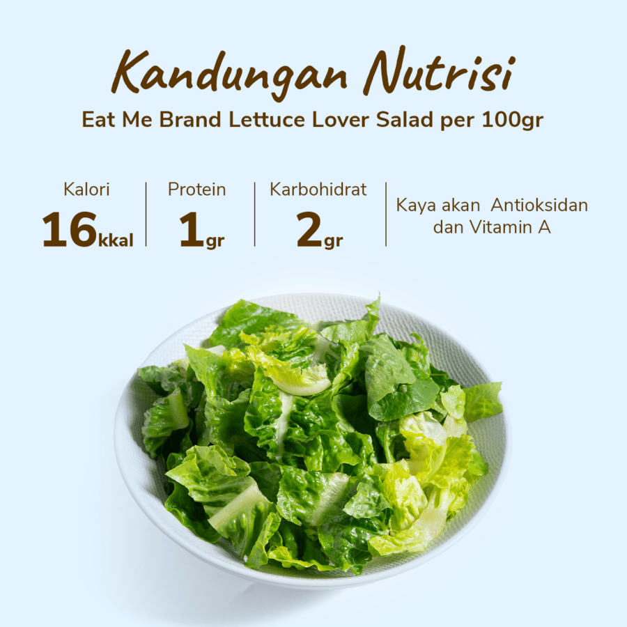 Eat Me Brand Lettuce Lover Salad 1pcs