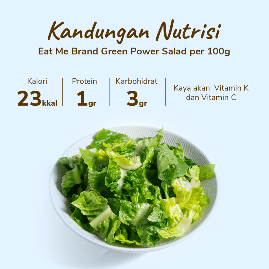 Eat Me Brand Green Power Salad 1pcs