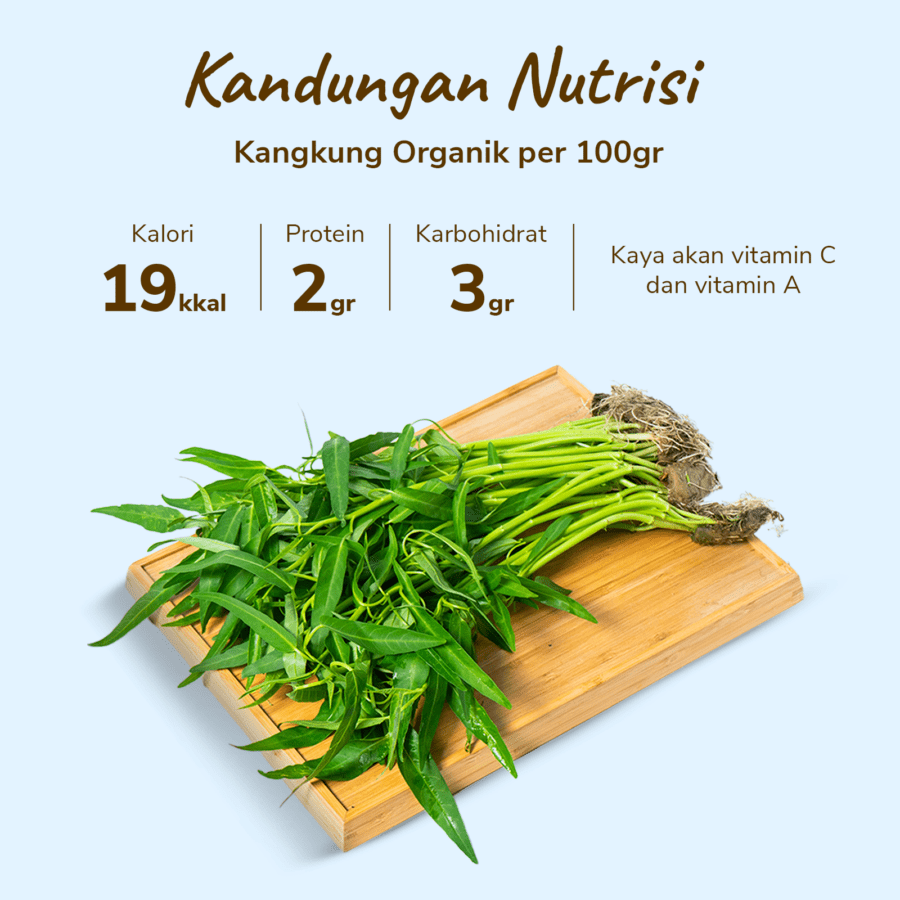 Kangkung Organik 250gram