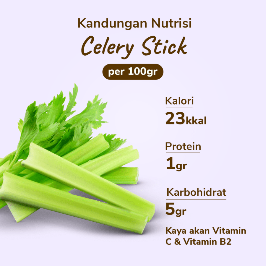 Celery Stick Astro Farm 750-900 gram