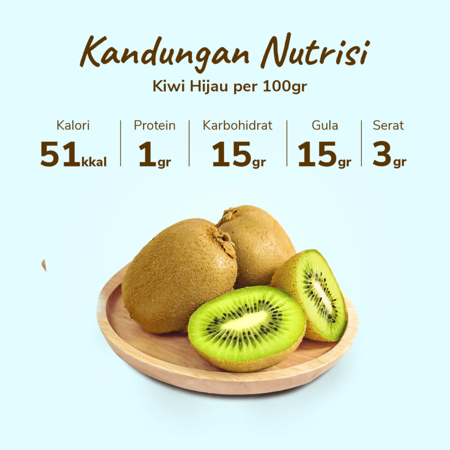 Kiwi Green Sweet Astro Farm 2 pcs 90-100gram