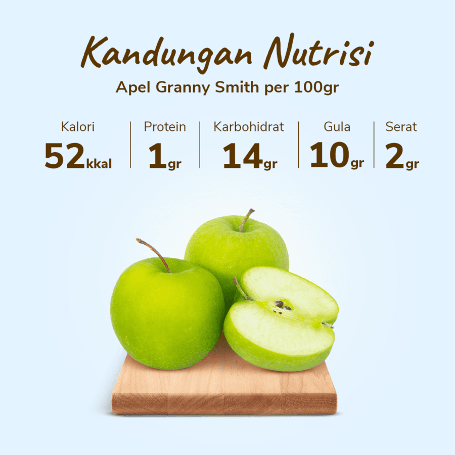 Apel Granny Smith Astro Farm 2-4 pcs 330-400gram