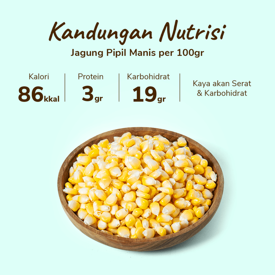 Jagung Manis Pipil Fresh Astro Farm 500gram