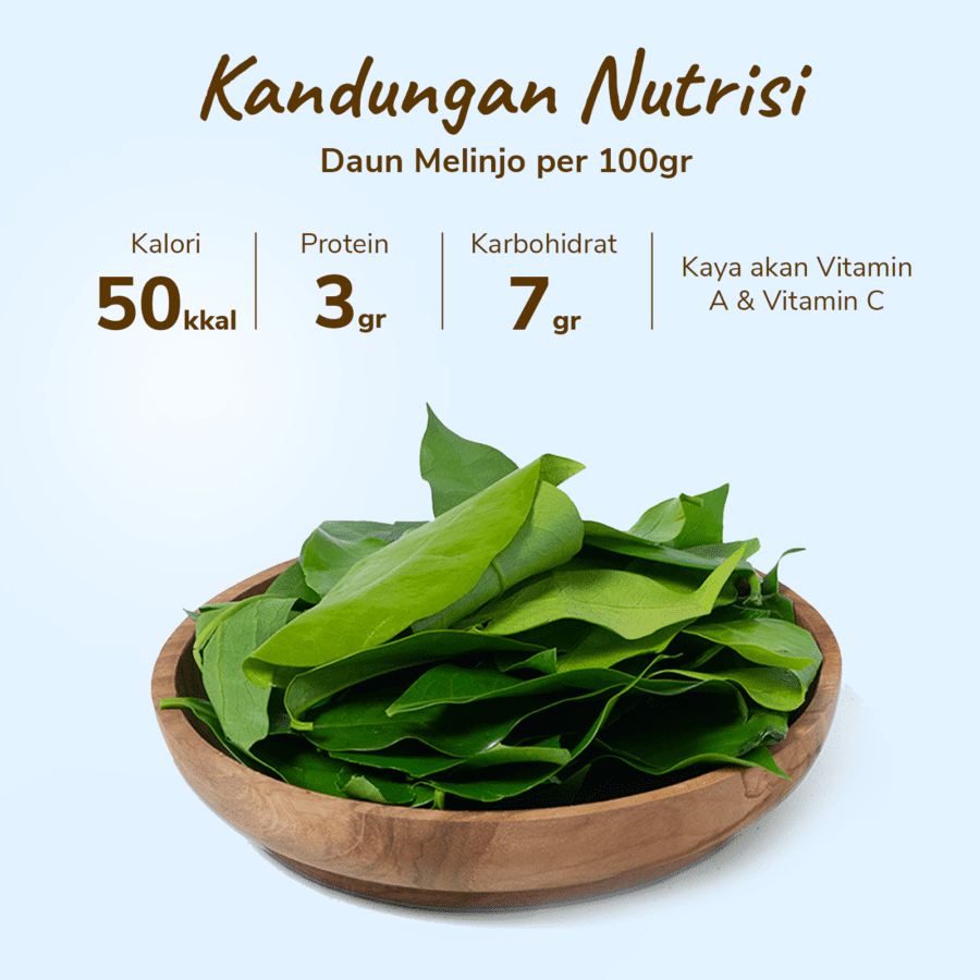 Daun Melinjo Astro Farm 100gram