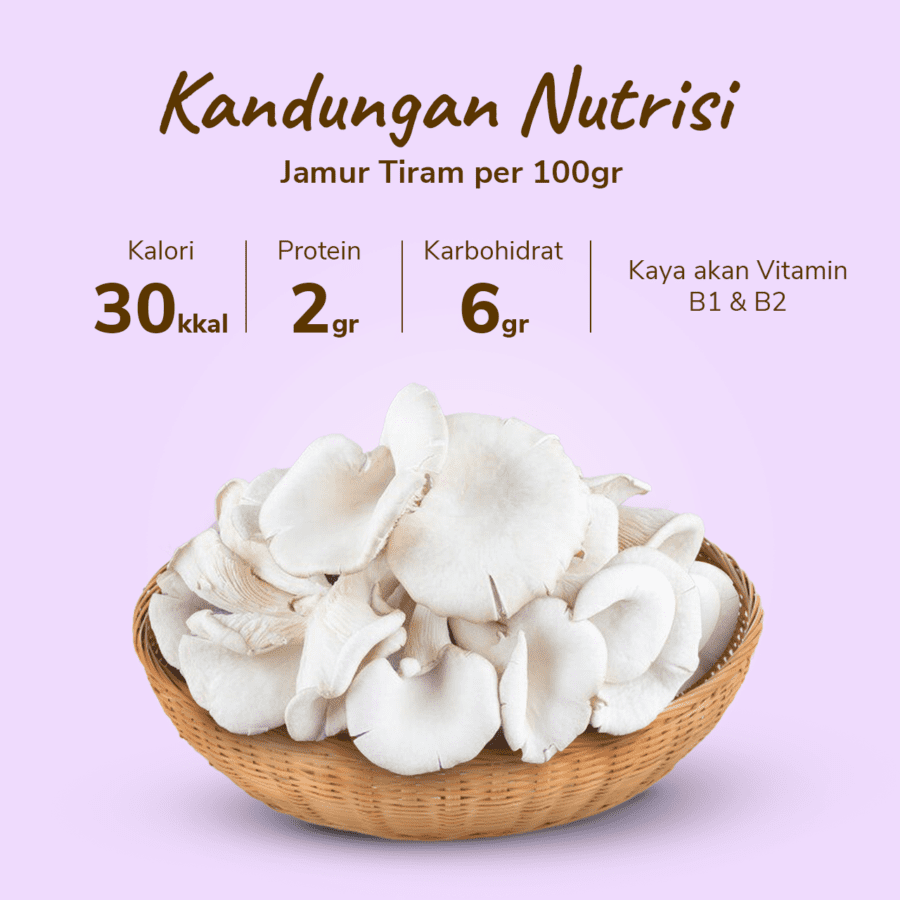 Jamur Tiram - Astro Farm 250gram