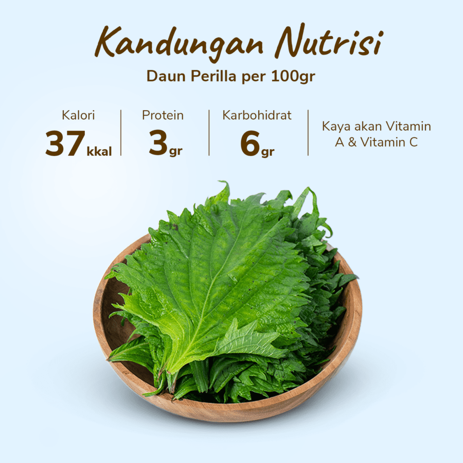 Daun Perilla/Wijen Astro Farm 50gram