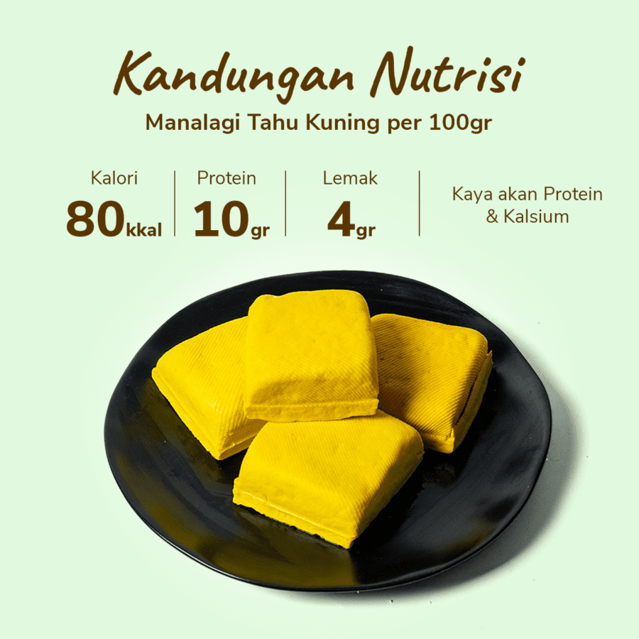 Manalagi Tahu Kuning 4pcs
