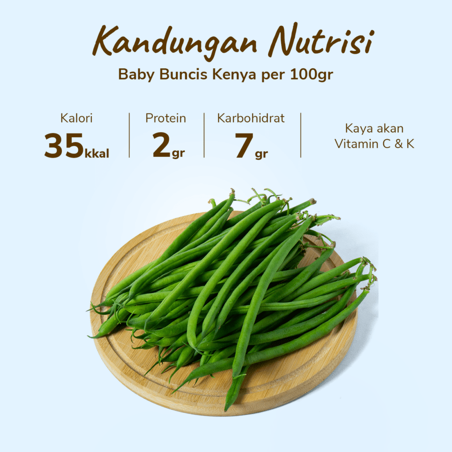 Baby Buncis Kenya Astro Farm 250gram