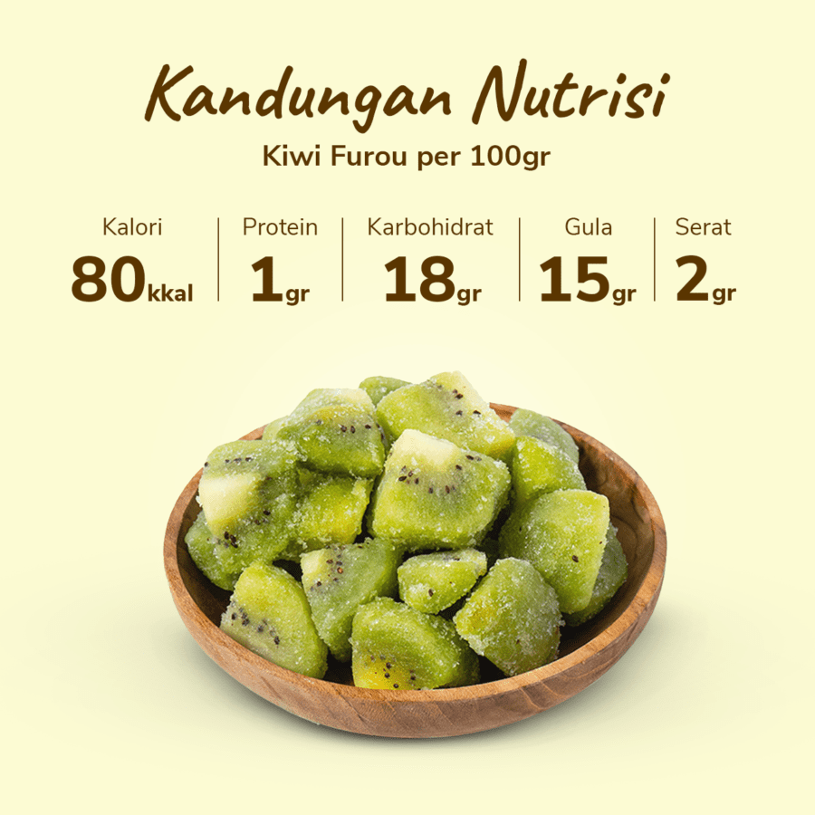 Furou Kiwi Frozen IQF 450gram