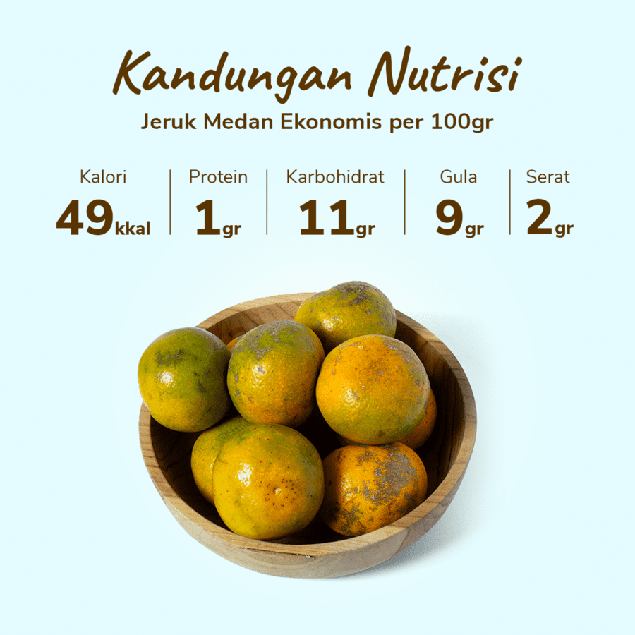 Jeruk Medan Ekonomis Astro Farm 4-5 pcs 450-500gram
