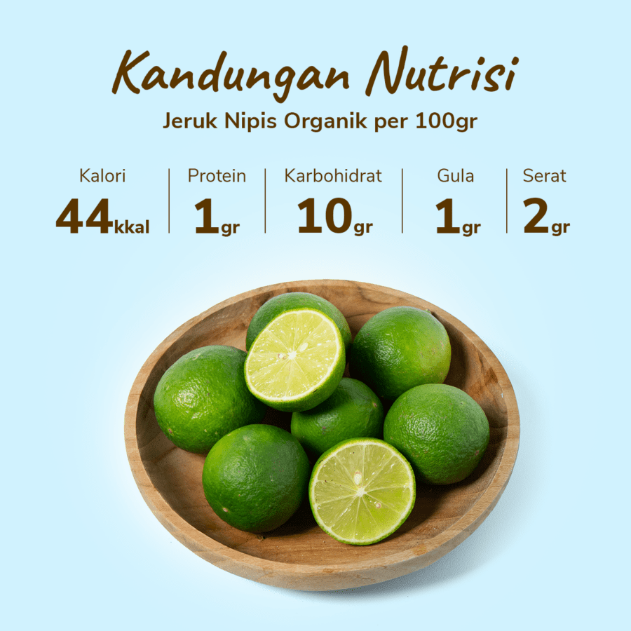 Jeruk Nipis Organik Astro Farm 200gram